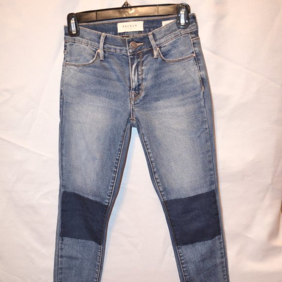 PacSun Super Stretch two-tone knee patch - Picture 1 of 6